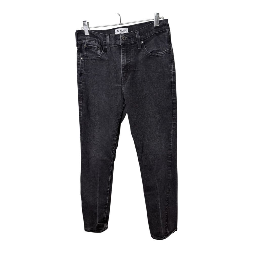 LEVI'S Denizen 216 Jeans Black Denim Slim Skinny Mens W29L32